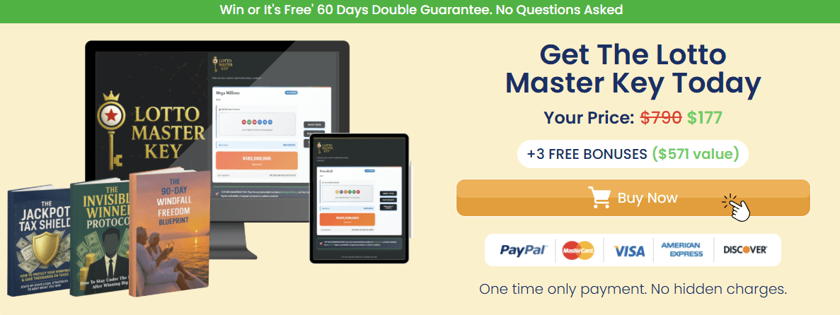 Lotto Master Key official website